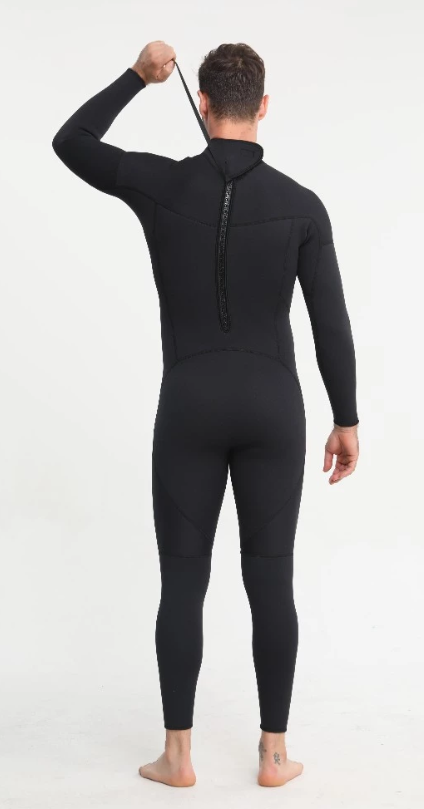 Roupa De Mergulho Panther 3 mm Neoprene Cor Preto Caça Sub Natação Esportiva Surf Caiaque Mergulho M - XXXL