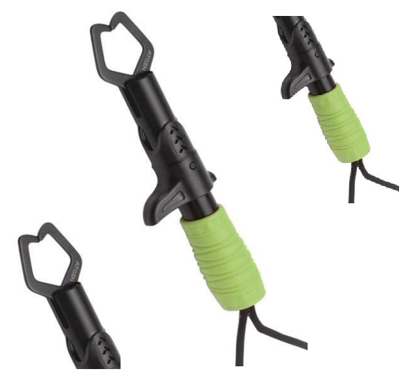 Alicate Pega Peixe 18 cm Modelo FG-505 ABS Aço 420 Cabo em ABS + TPR 127 g Cores: Azul, Laranja, Preto e Verde