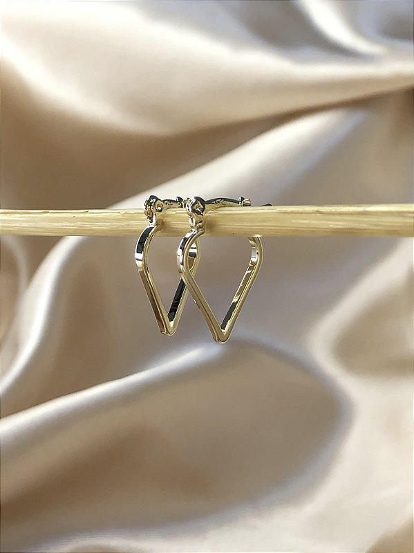 Argola em Gota Fina