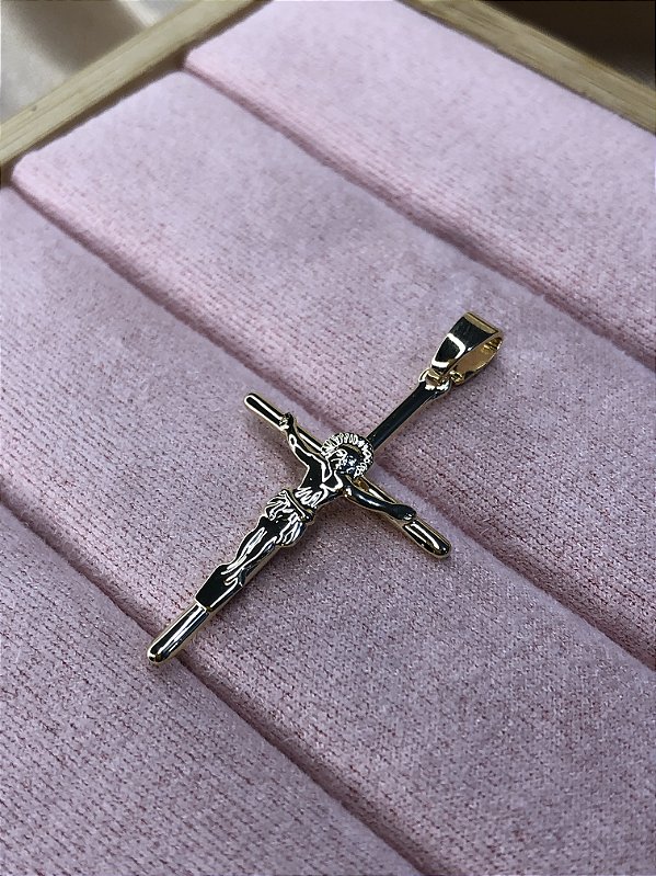 Cruz com Cristo Fina