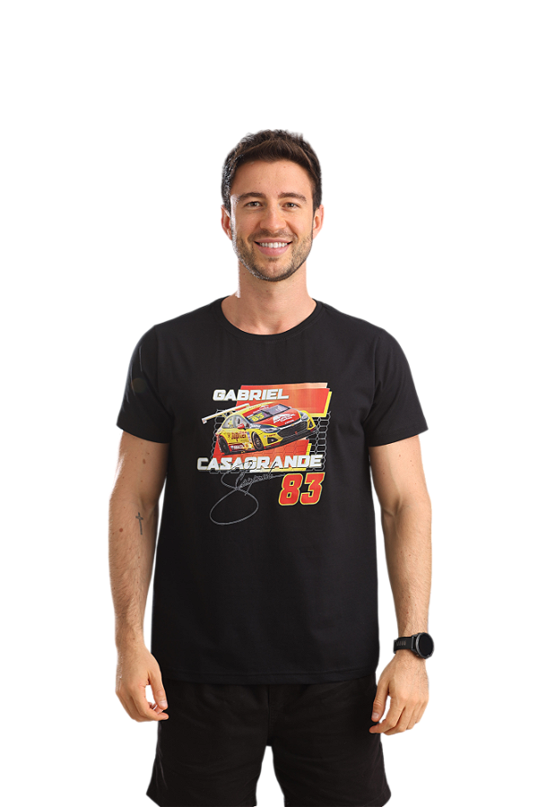 Camiseta Gabriel Casagrande Cruze Stock Car perfil