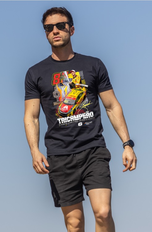 CAMISETA GABRIEL CASAGRANDE - COMEMORATIVA DO TRICAMPEONATO