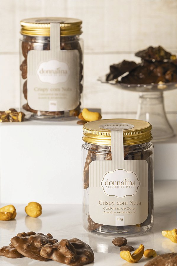Crispy de Nuts de Chocolate Meio Amargo