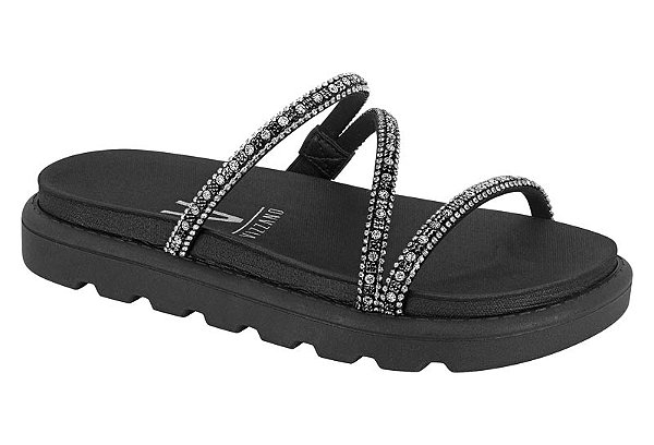 Papete Vizzano Strass Feminina