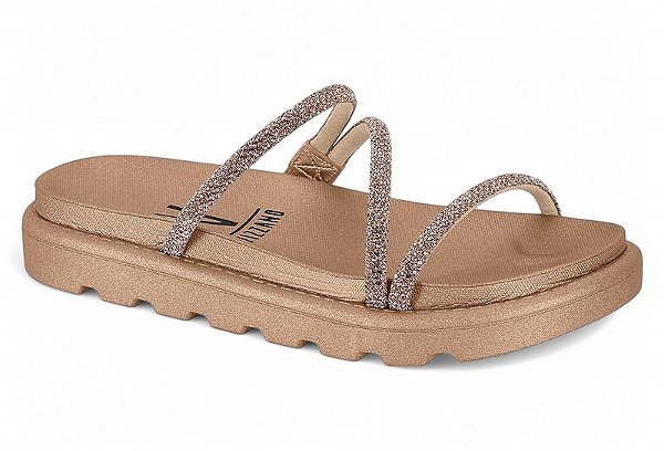 Papete Vizzano Strass Feminina
