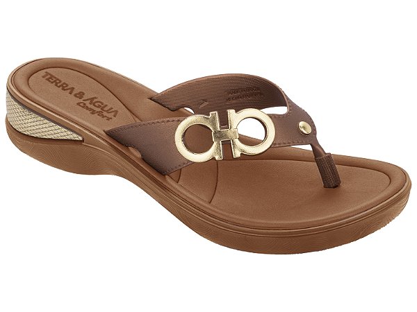 Tamanco Anabela Terra e Água