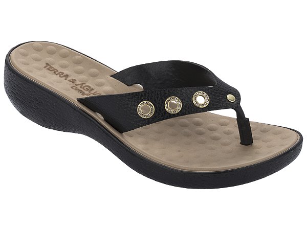 Tamanco Anabela Terra e Água