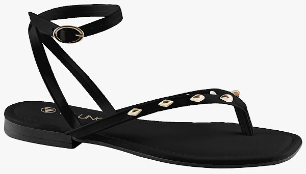 Sandália Rasteirinha Via Uno Feminina