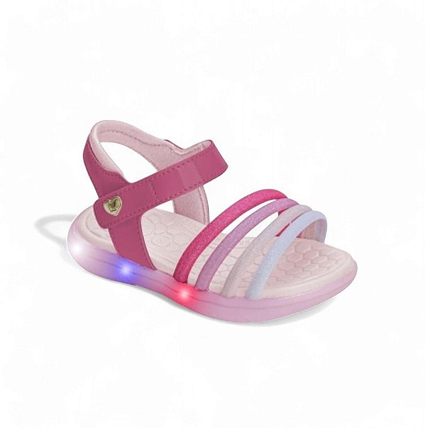 Sandália Kidy Flex de Luz Feminina Infantil