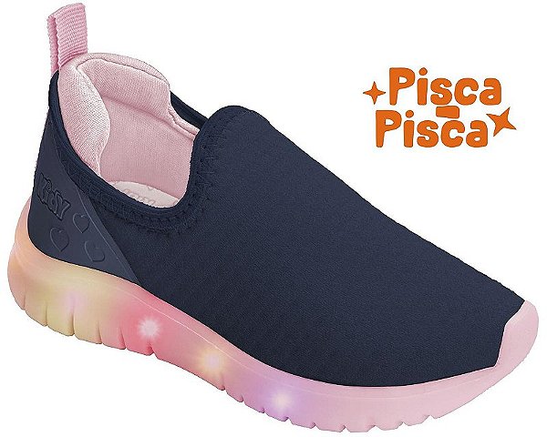 Tênis Kidy Fun Luz Feminino