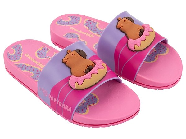 Chinelo Capivara Slide Infantil