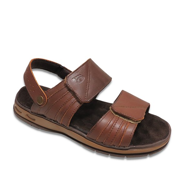 Sandália Hurkus Couro Masculina