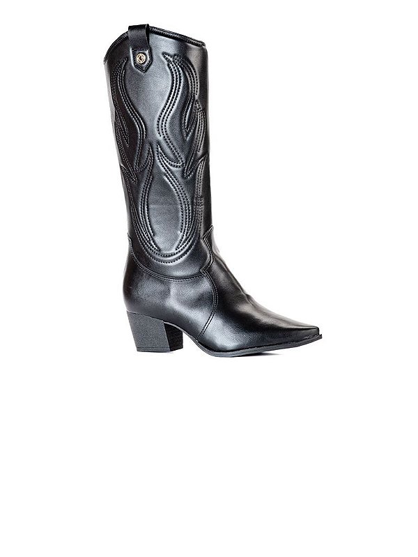 Bota Bebecê Western Cano Longo