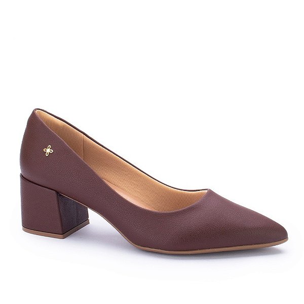 Sapato Softli Salto Bloco Feminino