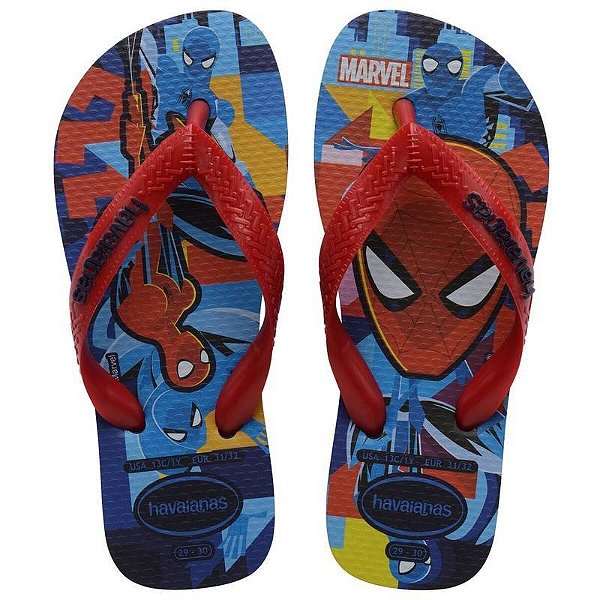Chinelo Havaianas Homem Aranha