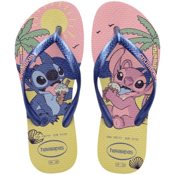 Chinelo Havaianas Stitch Infantil