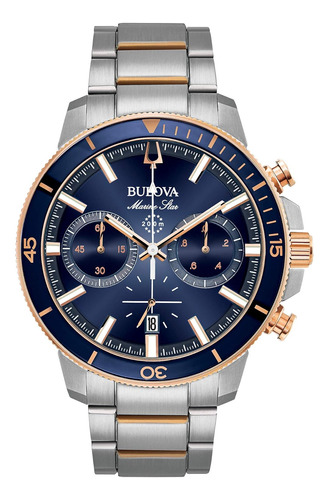 Relógio 98b301 Novo Com Box E Certificado Bulova