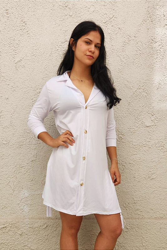 CHEMISE CURTA COM TASSEL