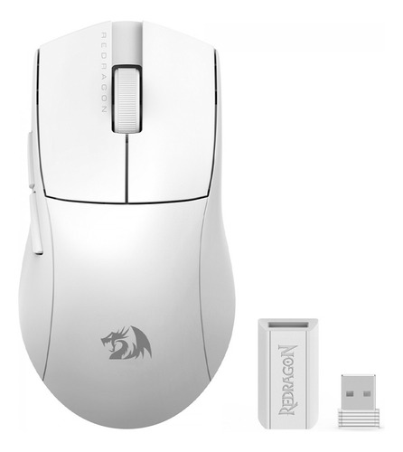 Mouse Gamer Redragon King Pro 4k 26000dpi M916 - Branco
