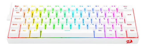 Teclado Mecânico Gamer Redragon Draconic Pro Rgb
