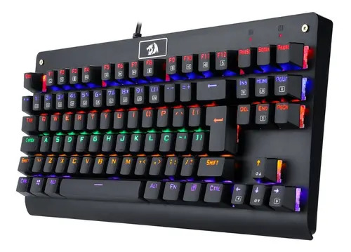 Teclado Gamer Redragon K568 Dark Avenger Rainbow Abnt2