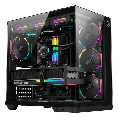 Gabinete Kalkan Skye Preto Aquário Klk00041 Preto
