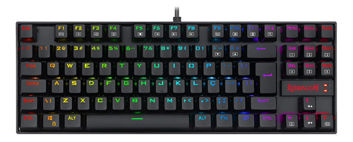 Teclado Magnético Gamer Redragon Kumara Pro Preto K552 Rgb