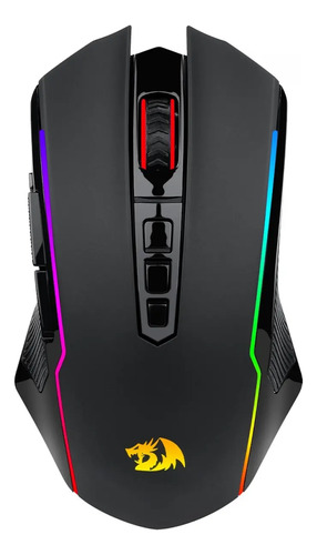 Mouse Redragon Taipan Pro M810 10000 Dpi Sem Fio Preto
