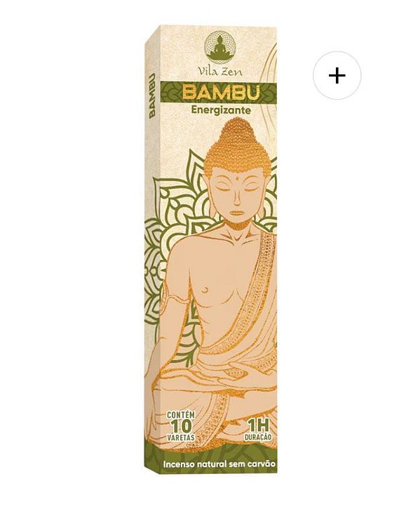 INCENSO NATURAL BUDDHA VILA ZEN - BAMBÙ