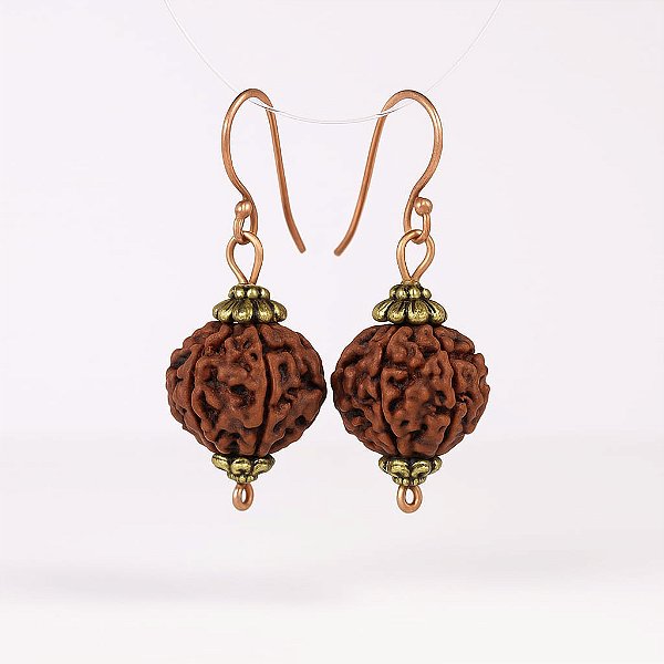 BRINCO DE COBRE COM RUDRAKSHA, PROTEÇÂO