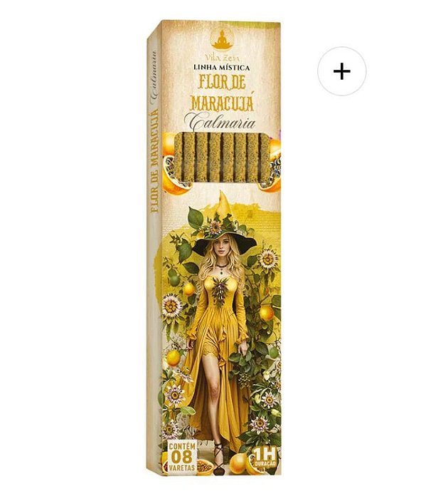 LINHA MÌSTICA VILA ZEN - FLOR DE MARACUJA
