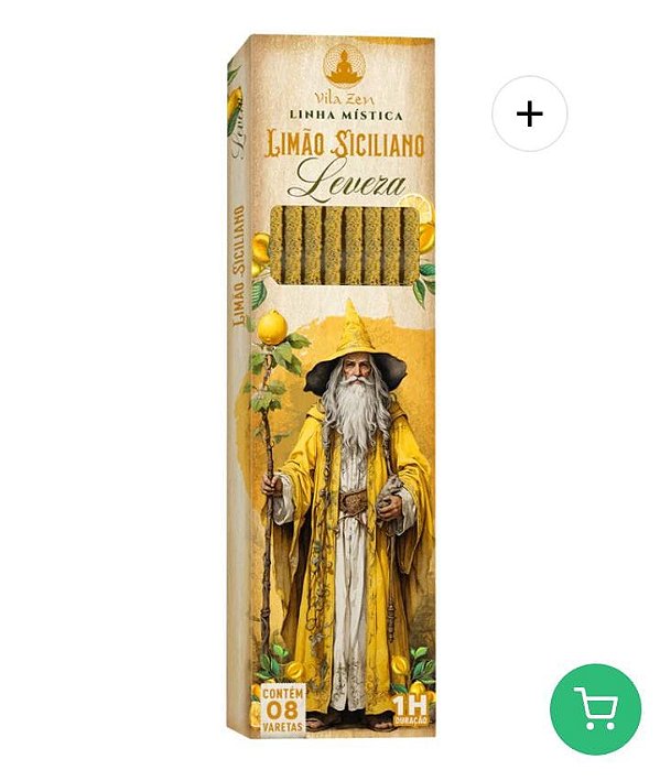 LINHA MISTICA VILA ZEN - LIMÃO SICILIANO