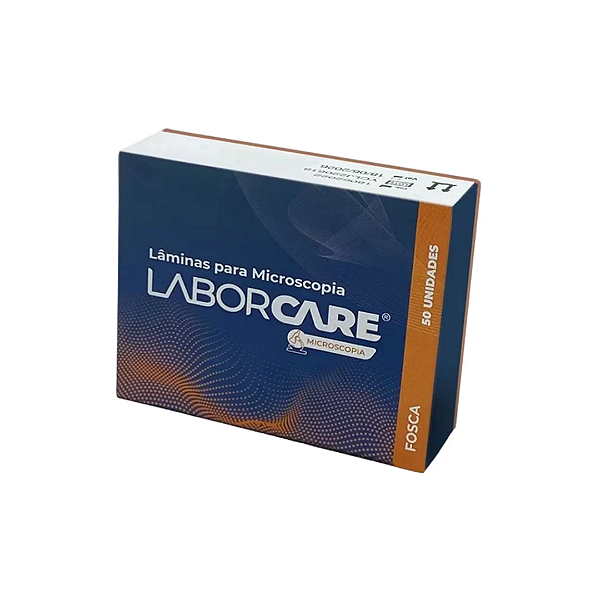 Lâmina Microscopia Fosca 50un Labor