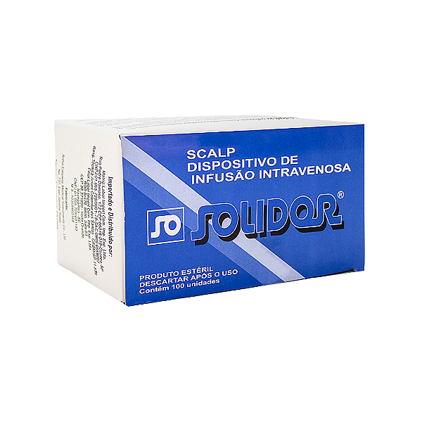 Scalp para Infusão Intravenosa 100un Solidor