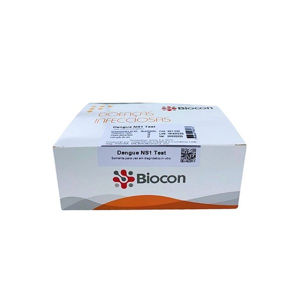 Teste Dengue NS1 Rapid Test 20un Biocon
