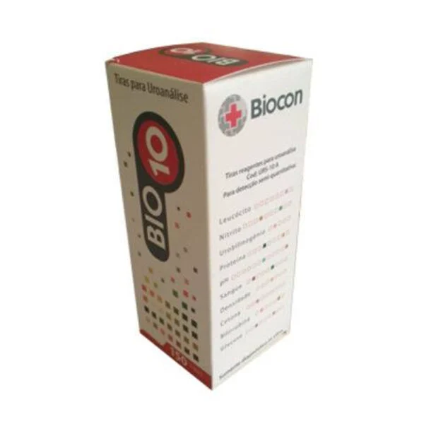 Tiras para Uroanálise BIO10 150un Biocon