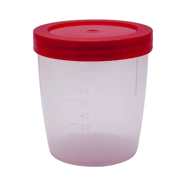 Coletor Universal Esteril 80ml Sem Pá JProlab