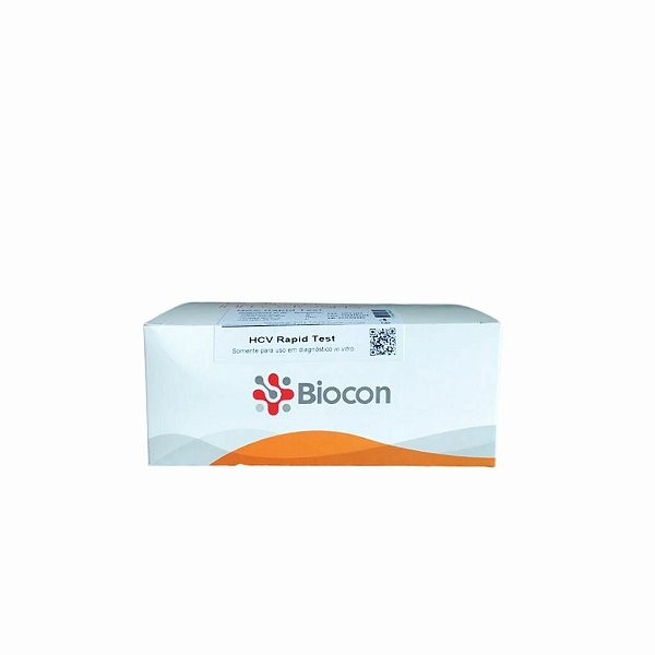 Teste HCV Rapid Test 20un Biocon