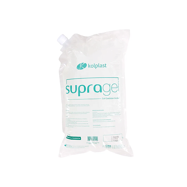 Gel Ultrassom Supragel 5kg Bag Kolplast