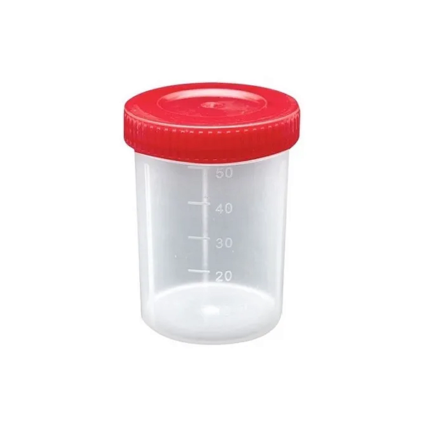 Coletor Universal Esteril 50ml Sem Pá JProlab