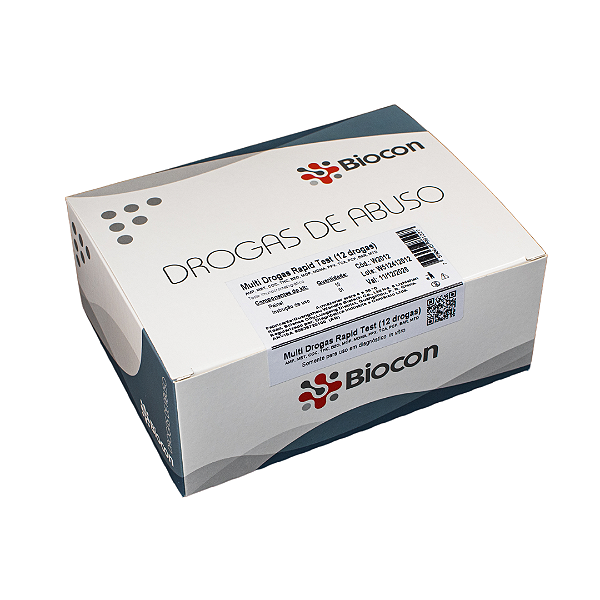 Teste Mult 12 Drogas 10un Biocon