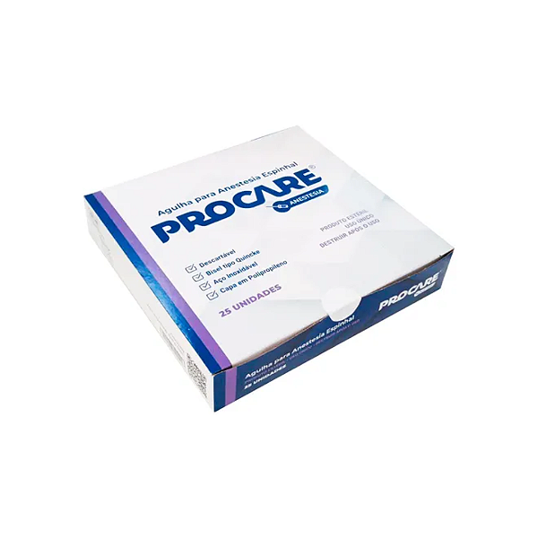 Agulha para Anestesia Raquidiana 25g Labor