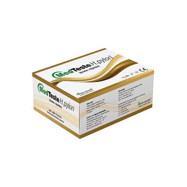 MedTeste H.pylori Teste Rápido 25un MedLevensohn
