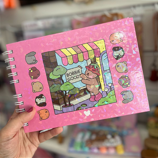 Livro Colorir Bobbie Goods 50 Folhas