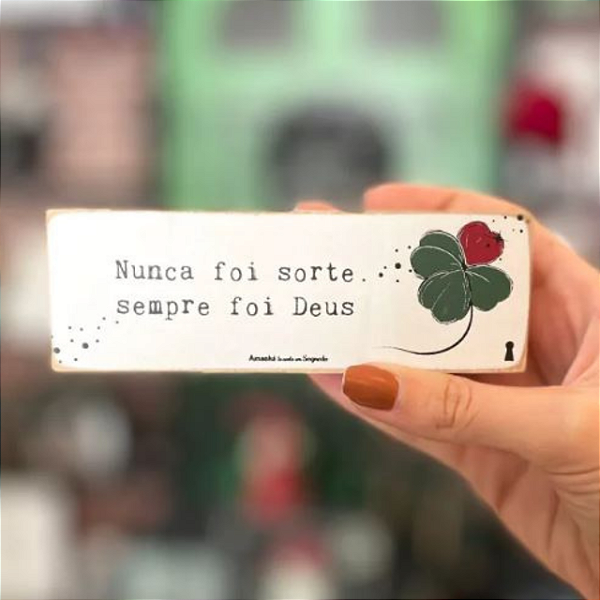 Box Sempre Foi Deus - MDF