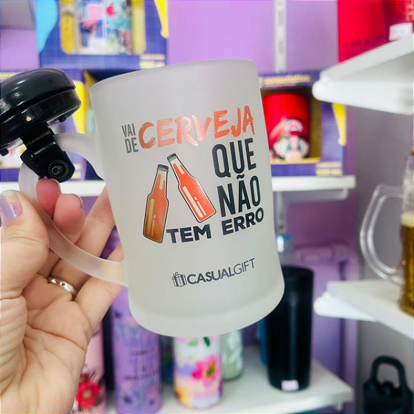 CANECA CAMPAINHA 400ML NAO TEM ERRO VDR