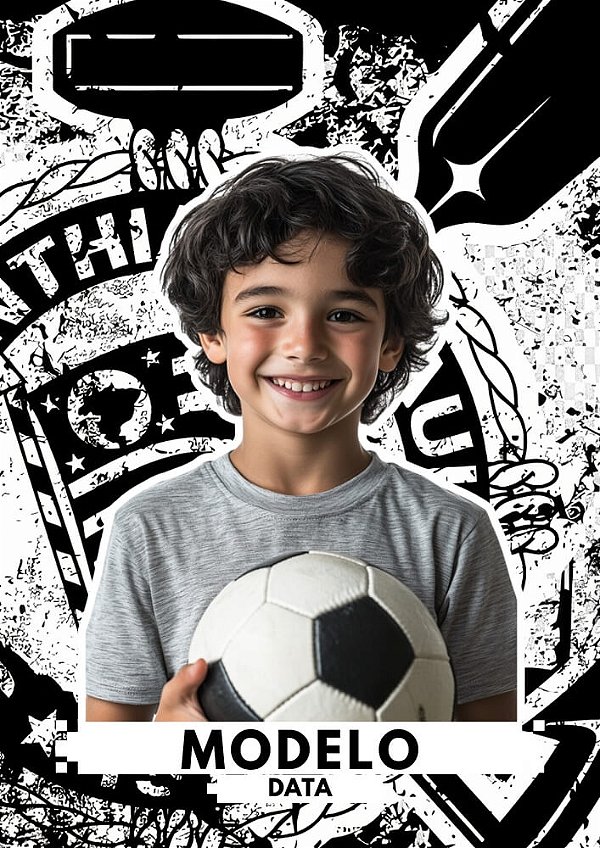 Quadro Personalizado do Corinthians com Foto e Nome