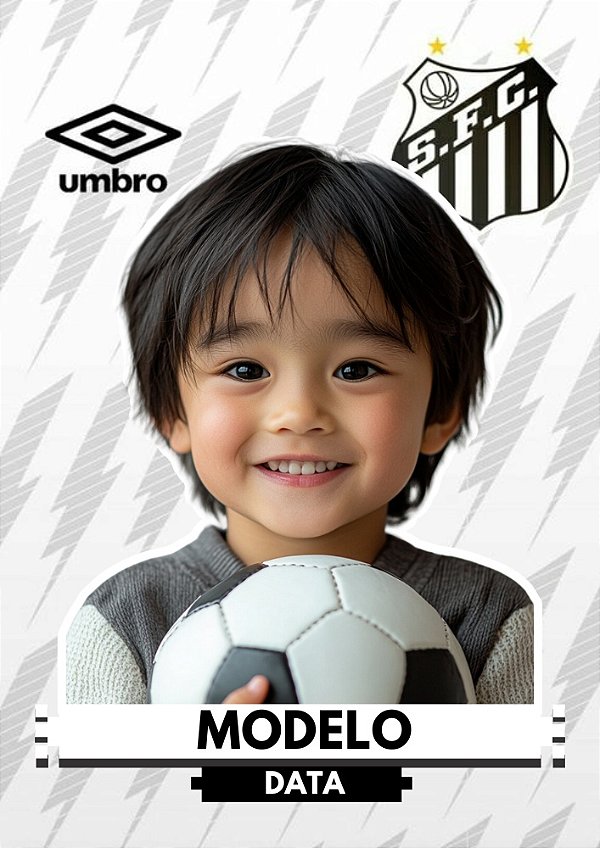 Quadro Personalizado Santos: Paixão Alvinegra na Decoração ⚪️⚫️