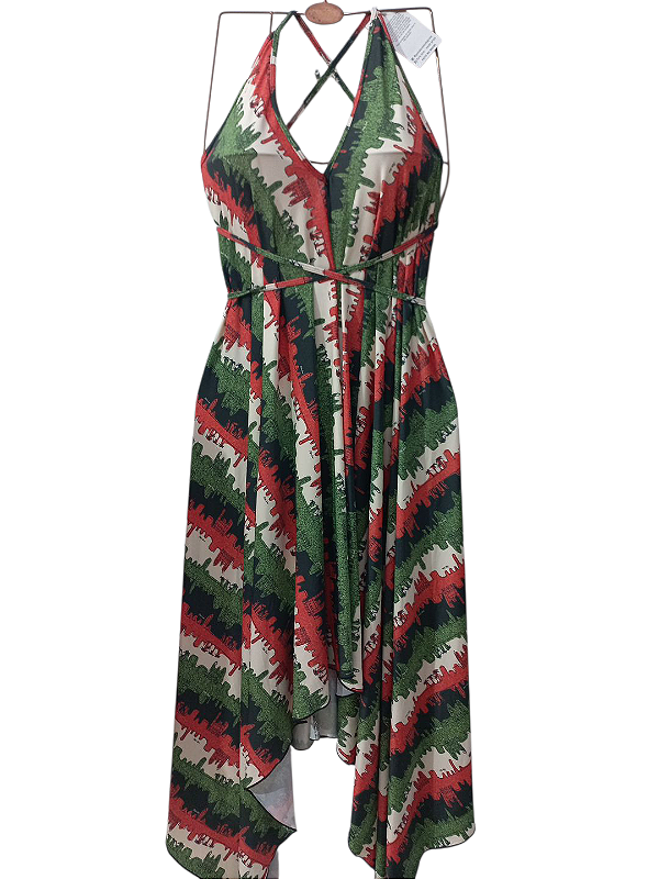 VESTIDO PONTAS UV, REF:091
