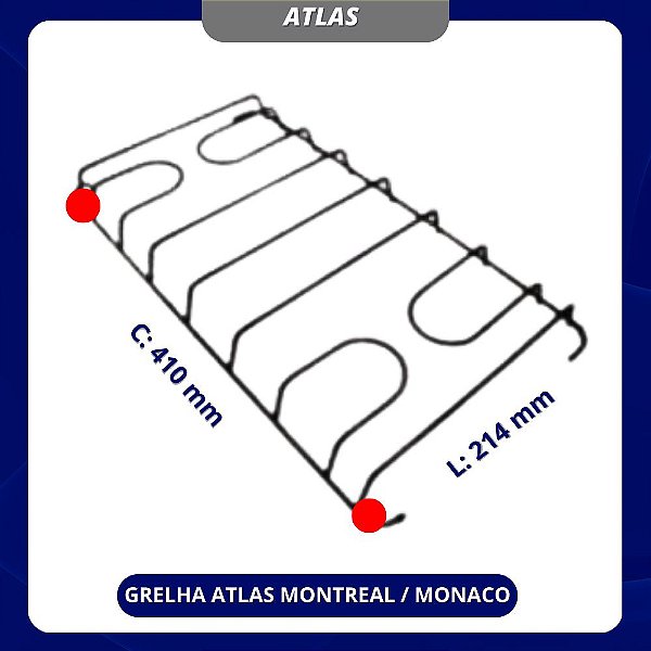 GRELHA ATLAS MONTREAL / MONACO